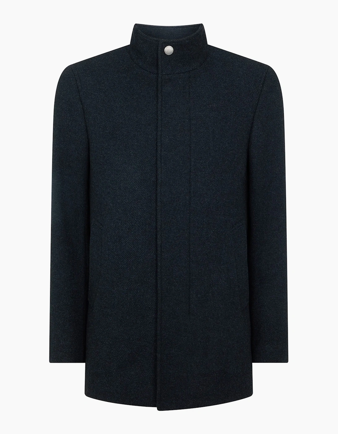 Remus Uomo Men's Remus Uomo Jacob Regular Fit Wool Blend Coat Navy
