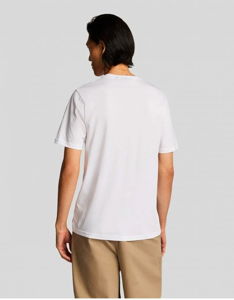 Lyle & Scott Superfine Tonal T Shirt White