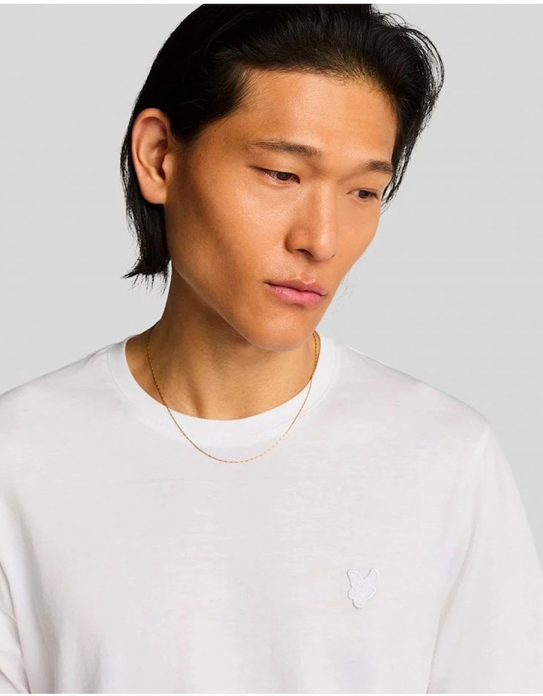 Lyle & Scott Superfine Tonal T Shirt White