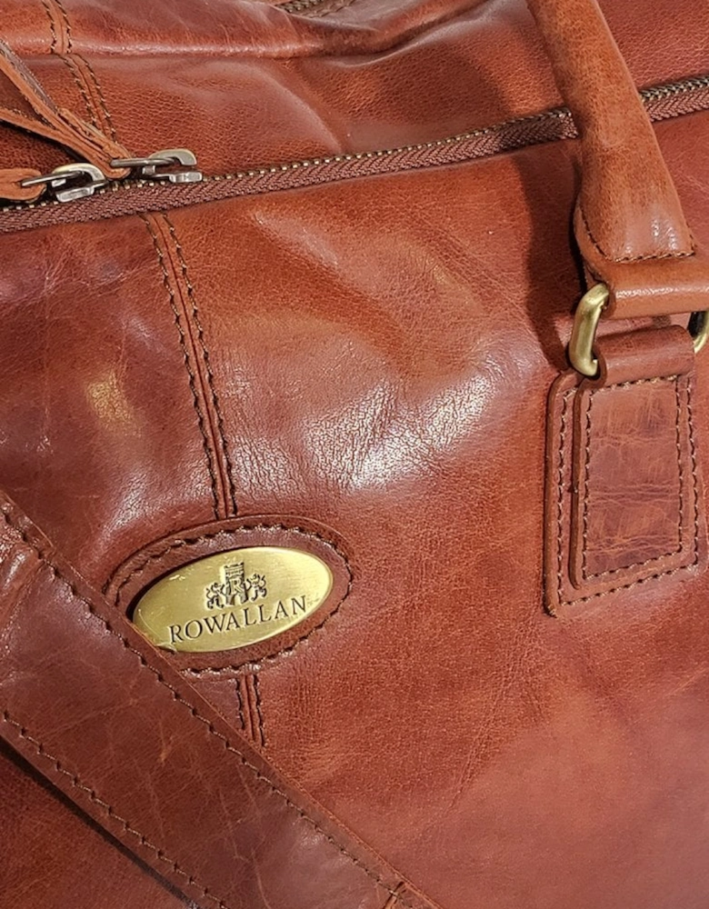 Conquest Tote Bag Holdall Cognac