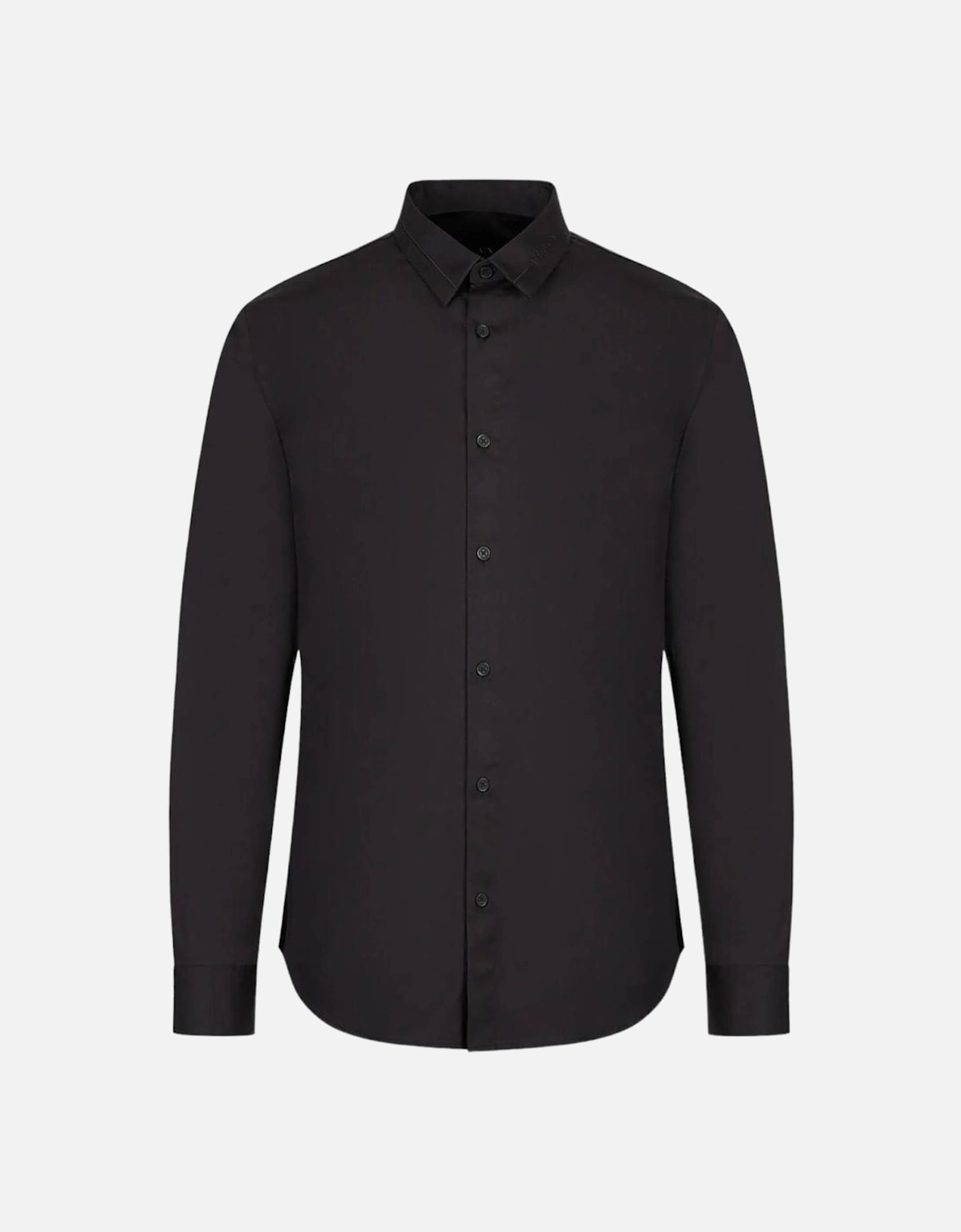 Woven Cotton Shirt Black, 2 of 1