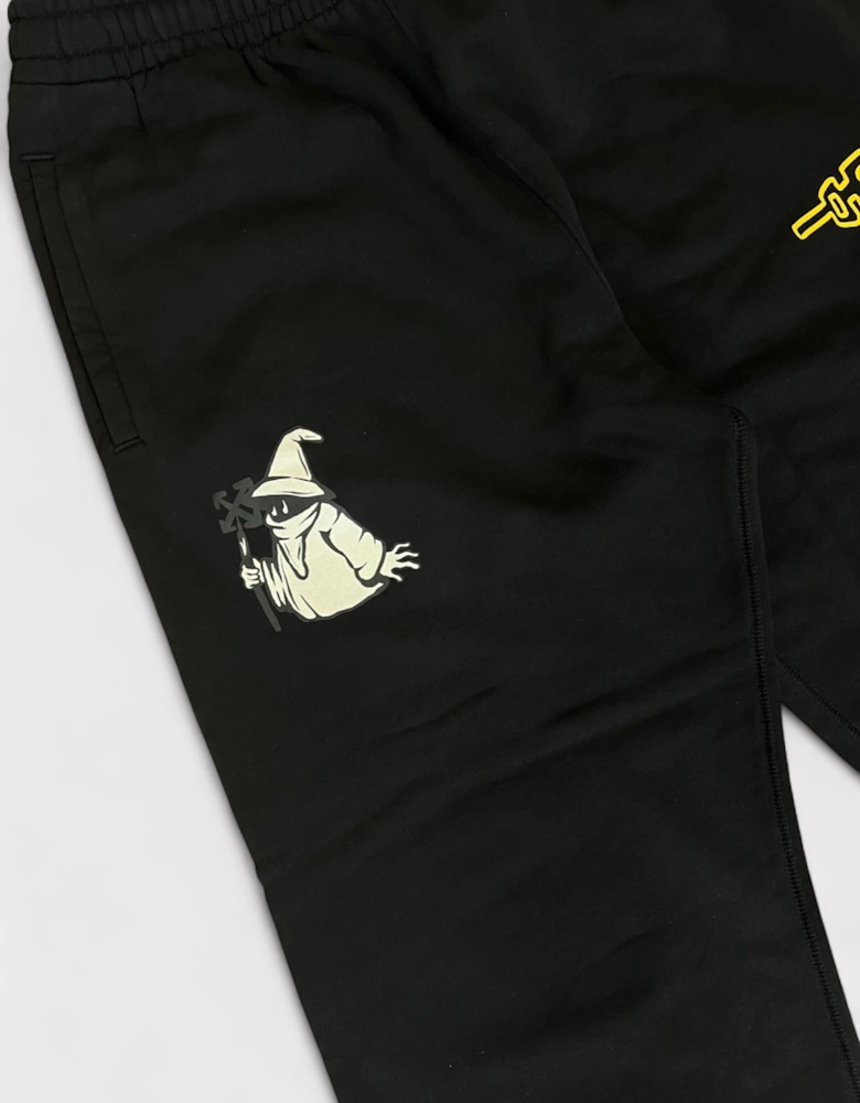 Cross Off Wiz Slim Sweatpants Black