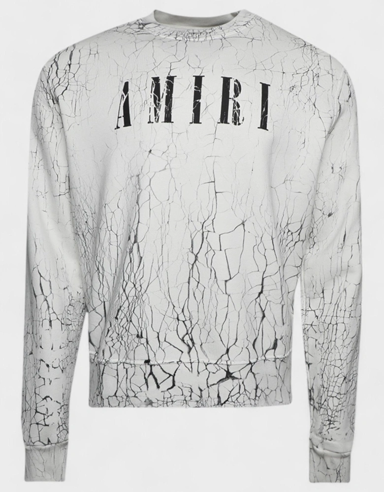Cracked Dye Core Logo Sweater