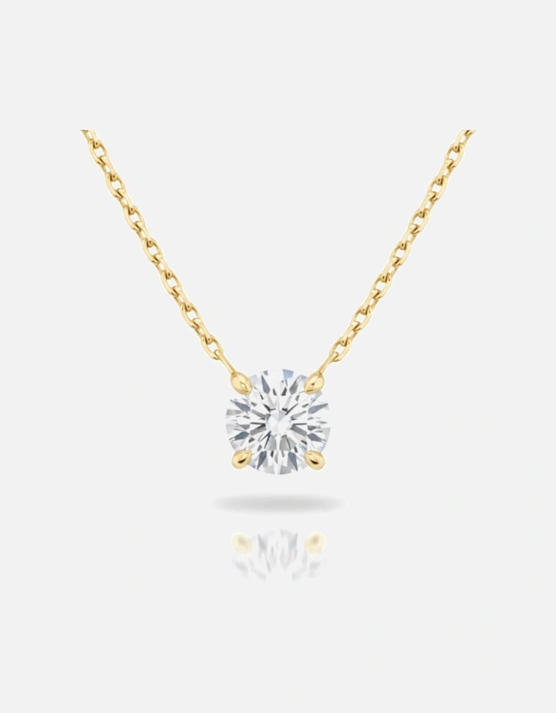 Alira Solitaire Necklace