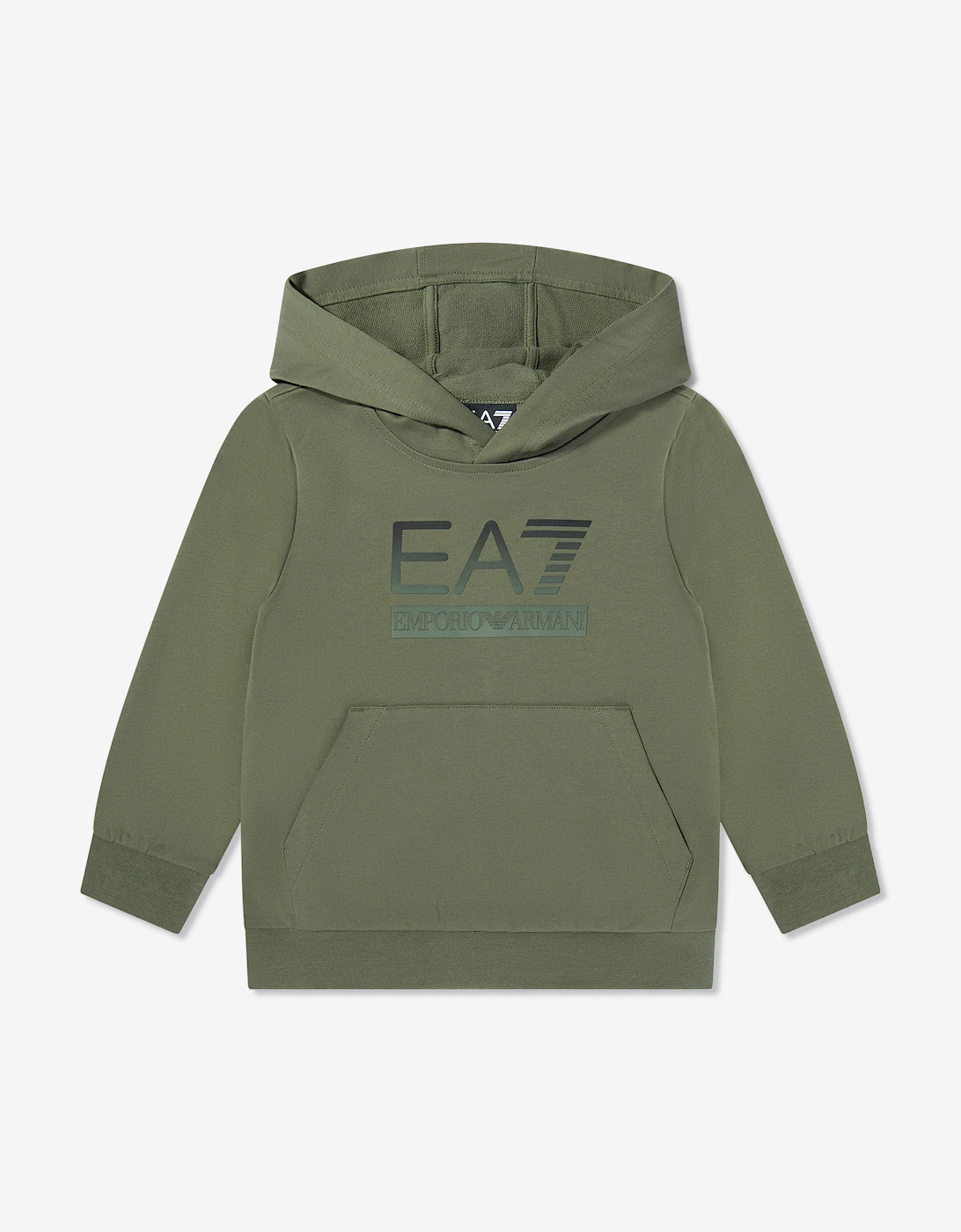 Emporio Armani Boys Train Visibility Tracksuit in Green