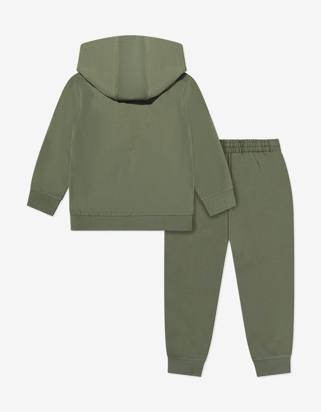 Emporio Armani Boys Train Visibility Tracksuit in Green