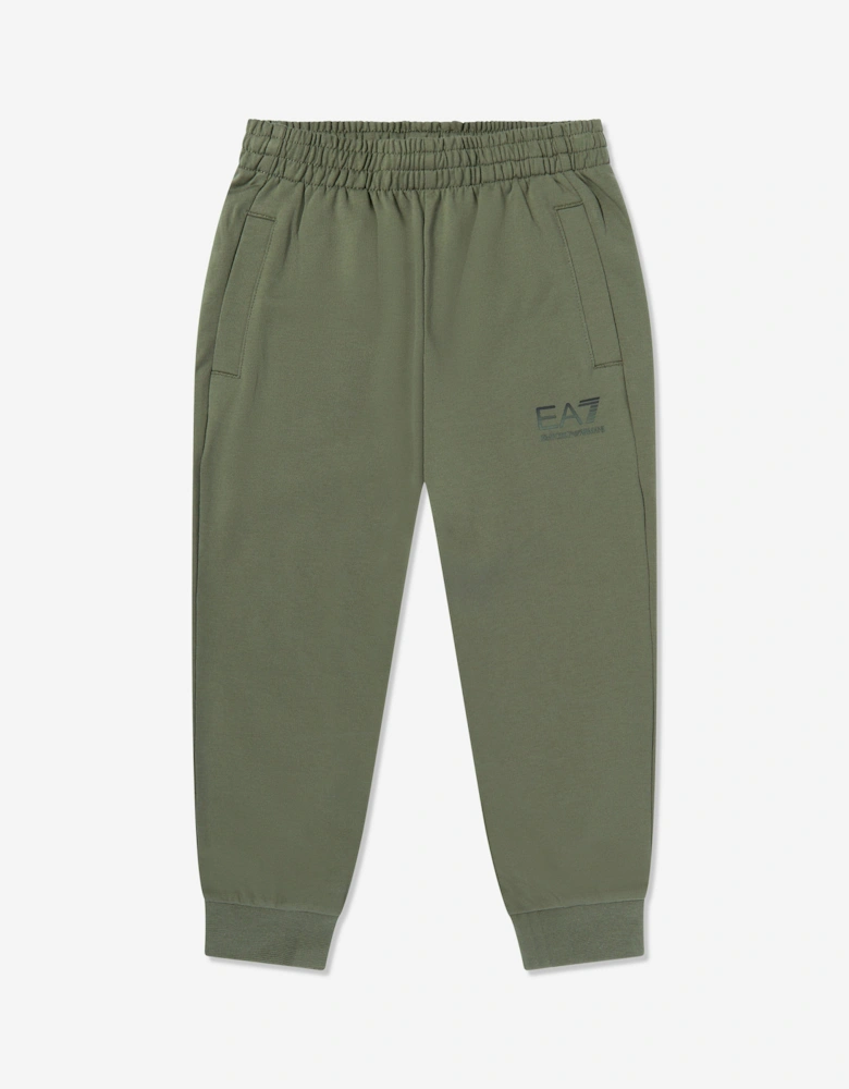 Emporio Armani Boys Train Visibility Tracksuit in Green