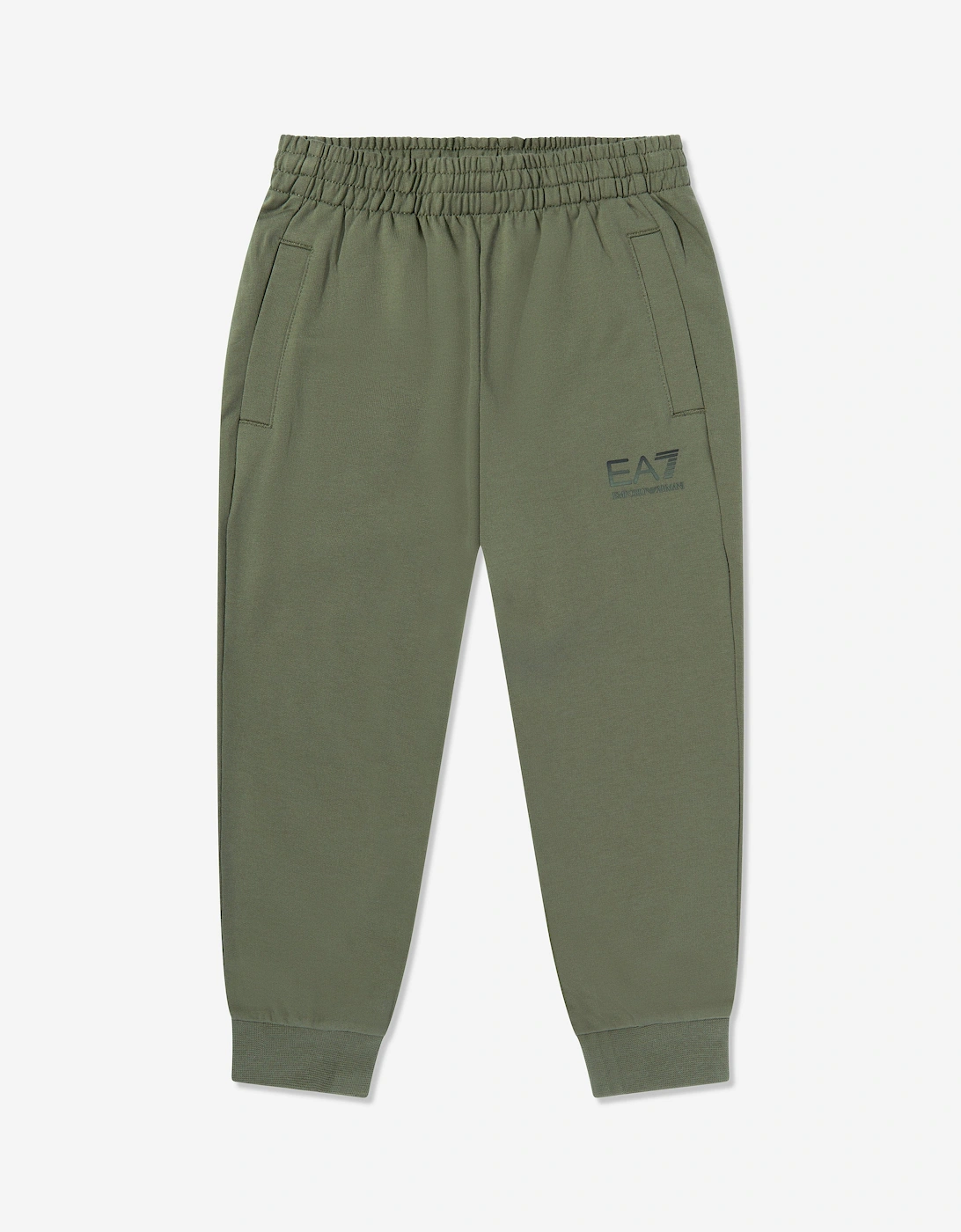 Emporio Armani Boys Train Visibility Tracksuit in Green