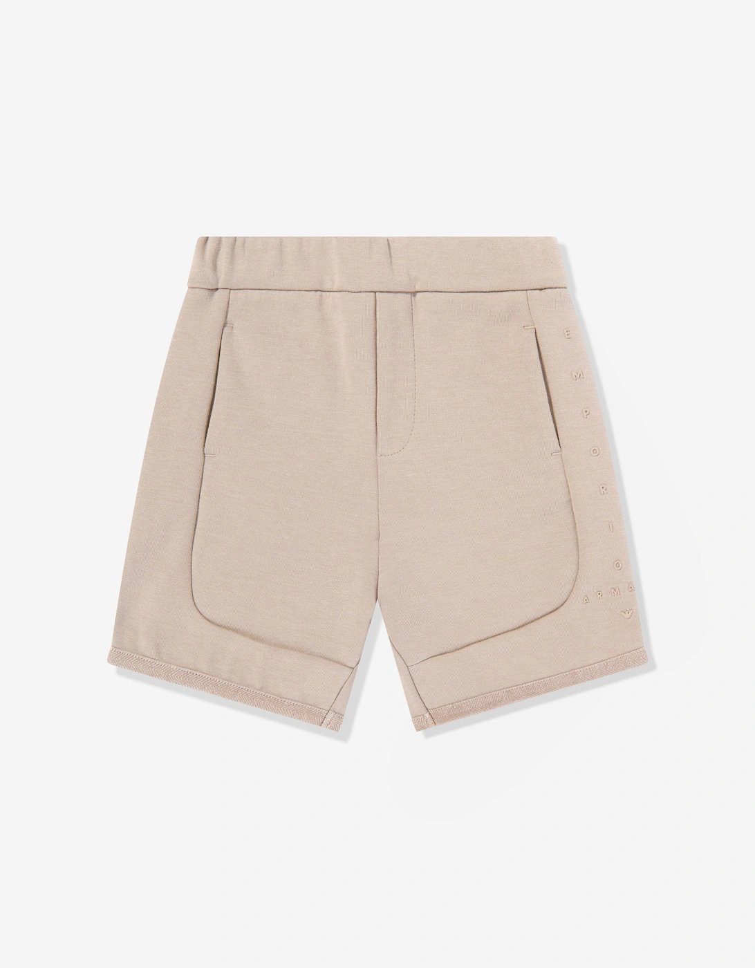Baby Boys Short Set in Beige