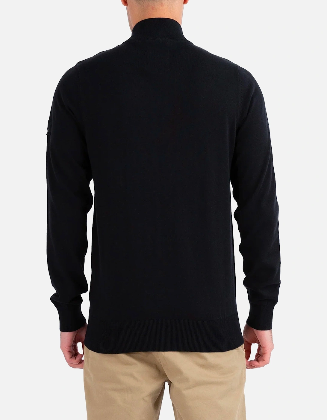 Heddon Zip Knit Black