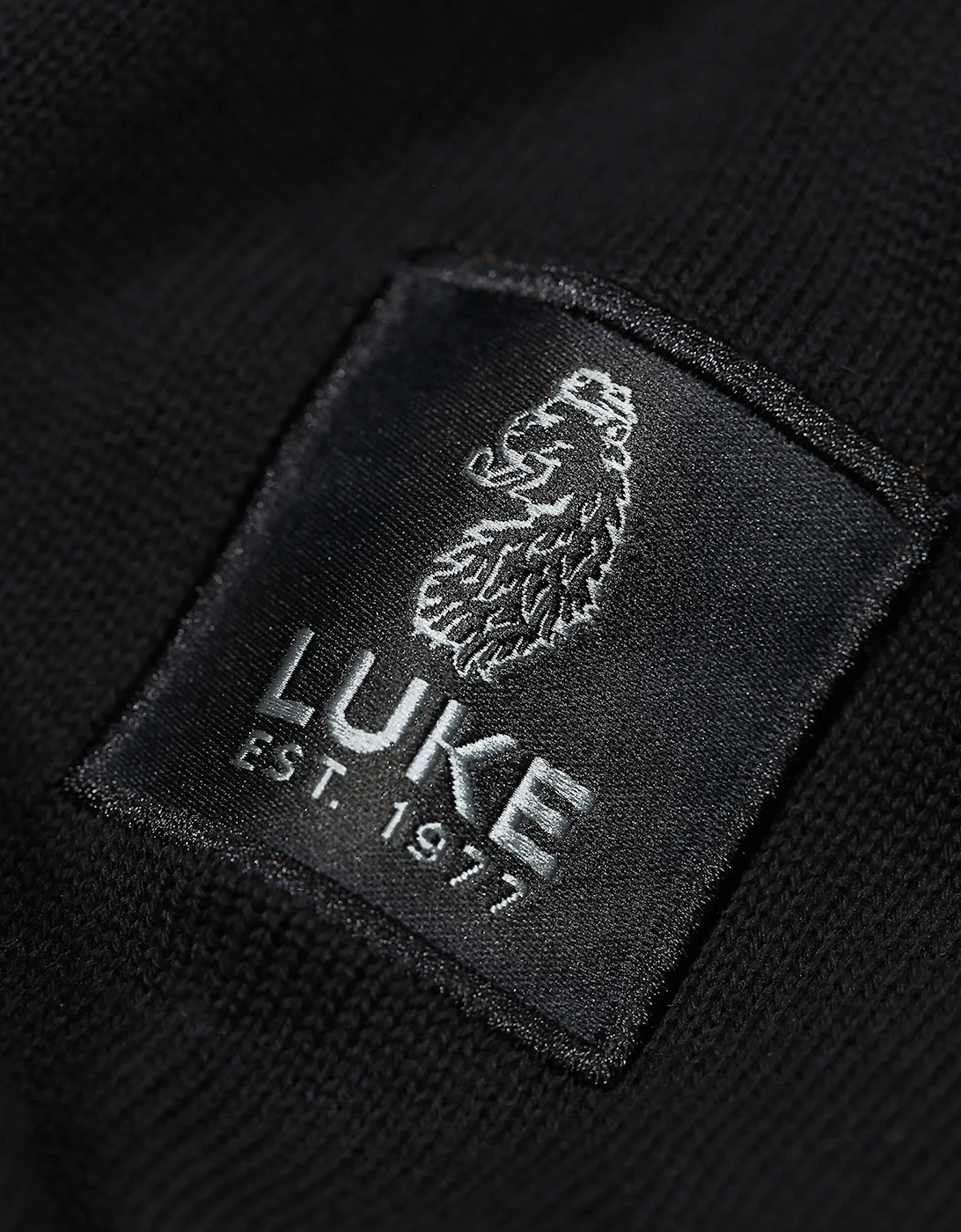 Heddon Zip Knit Black