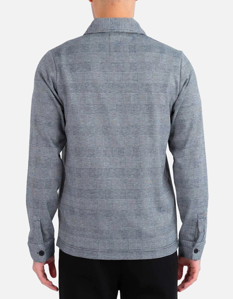 Tyne Zip Through Overshirt Charcoal