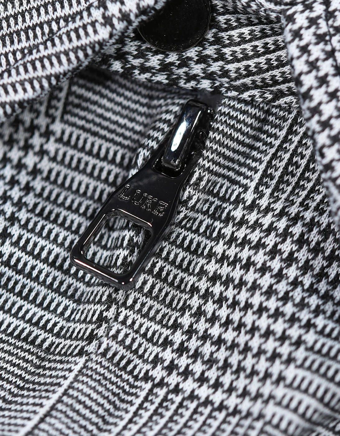 Tyne Zip Through Overshirt Charcoal