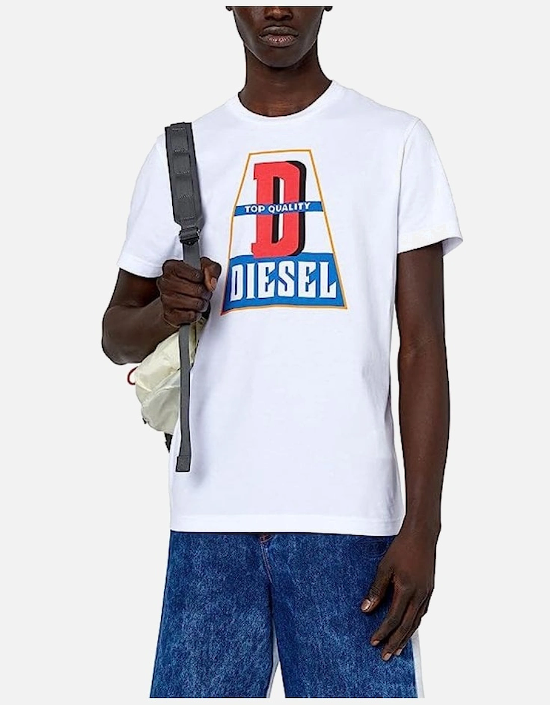 Mens T-Diegor T Shirt D Top Quality White, 4 of 3