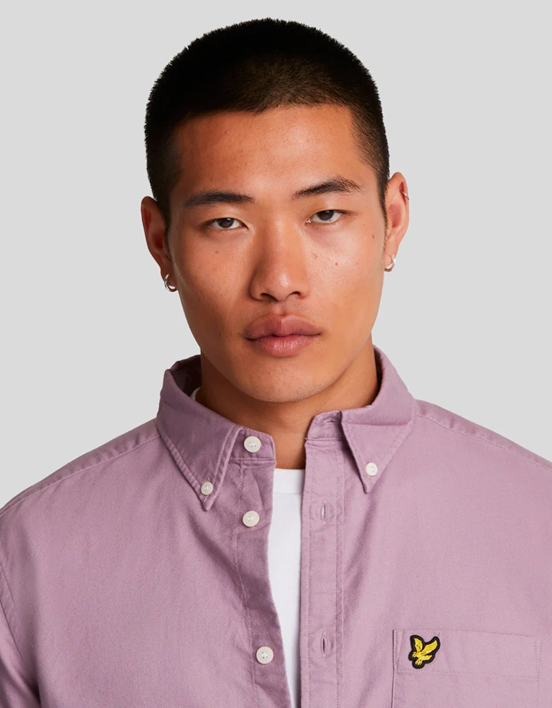 Lyle & Scott Oxford Shirt Mountain Thistle
