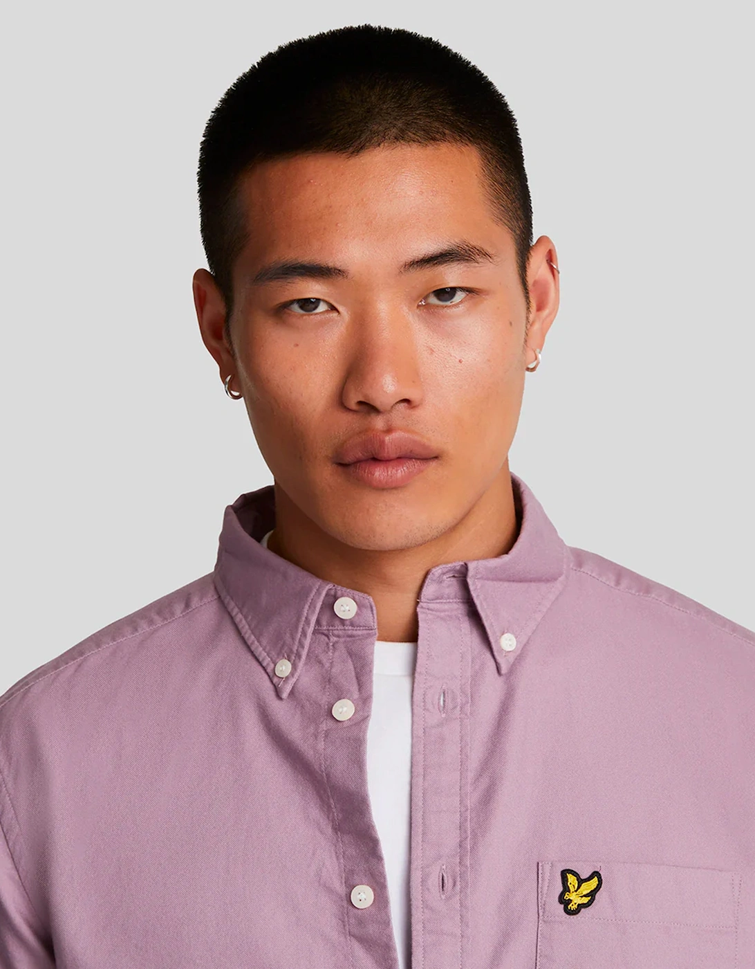 Lyle & Scott Oxford Shirt Mountain Thistle