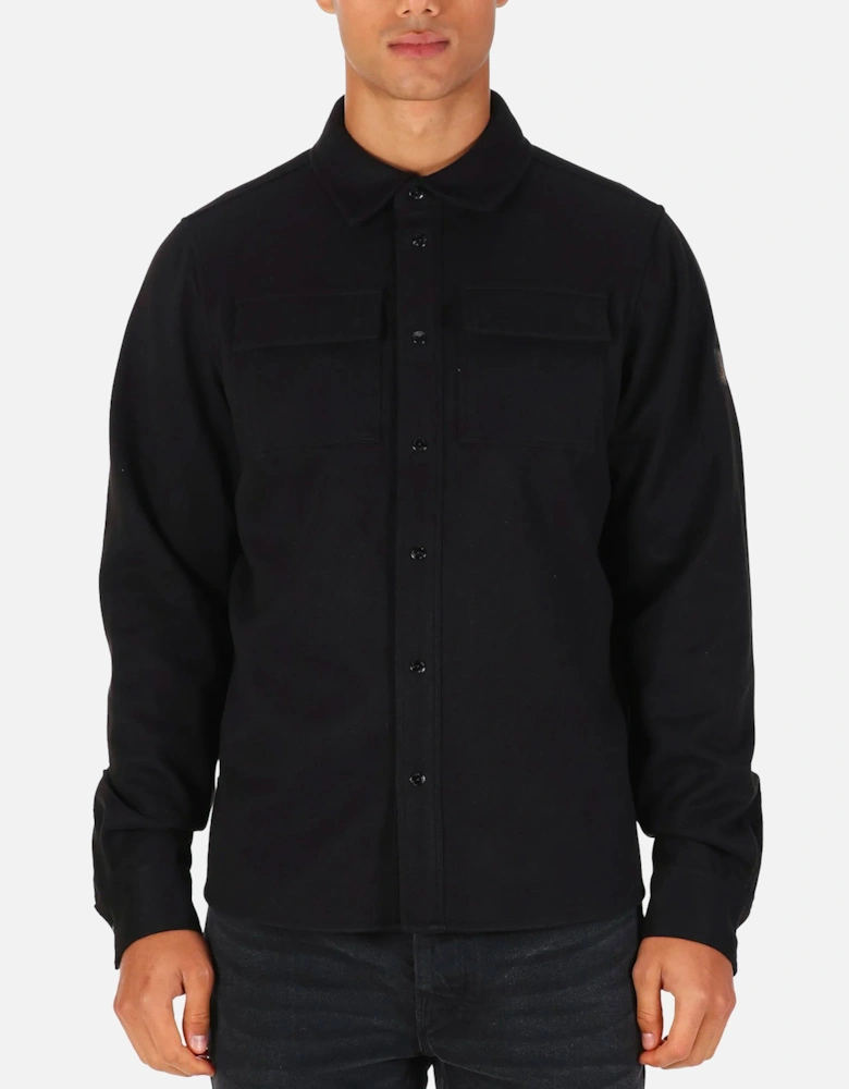 Ettrick Overshirt Black