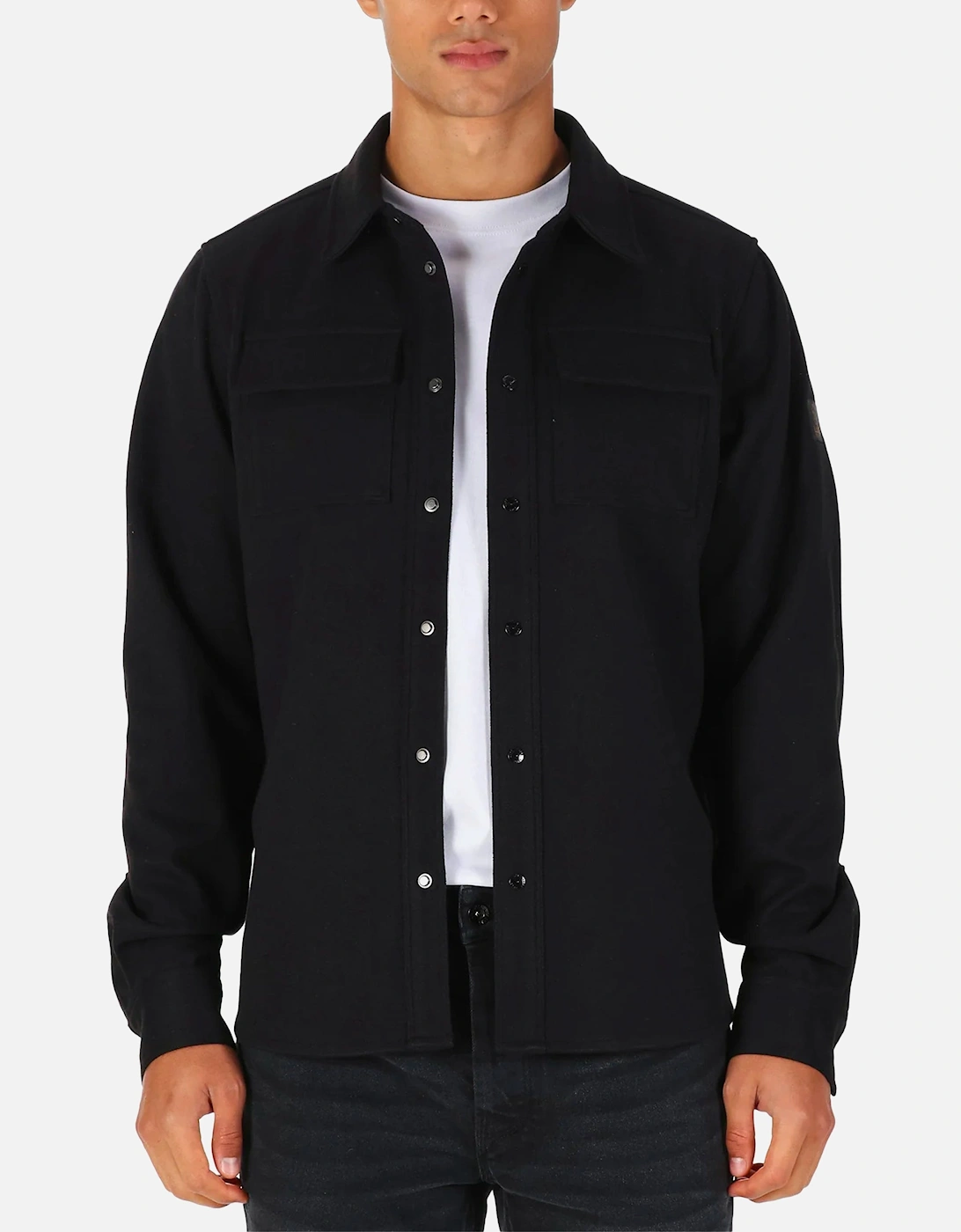 Ettrick Overshirt Black