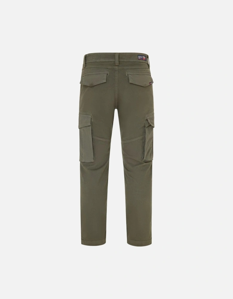 Blade Contrast Fabric Cargo Trouser Olive