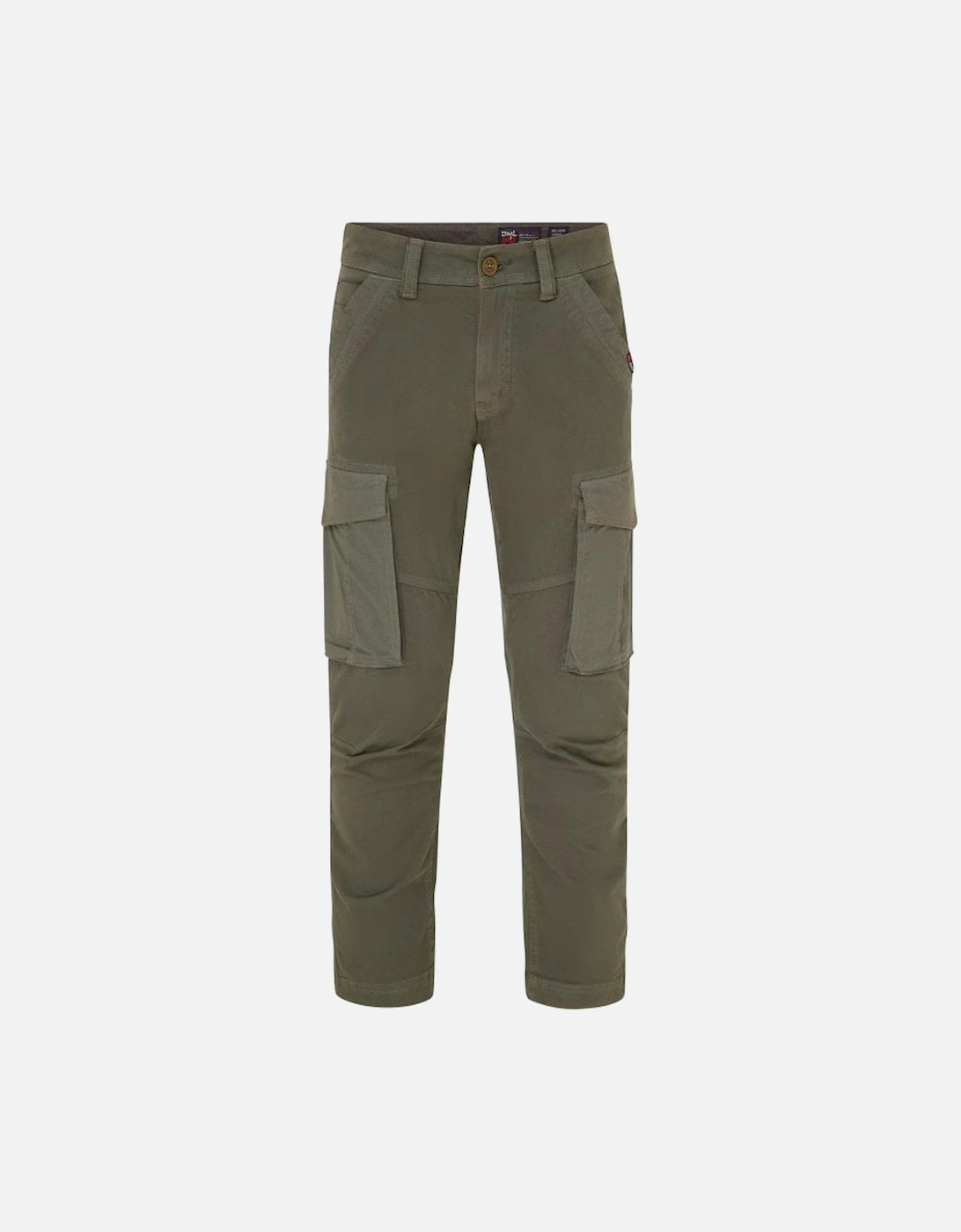 Blade Contrast Fabric Cargo Trouser Olive, 4 of 3