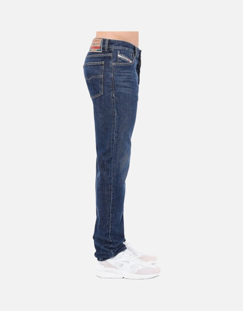 D-sark Slim Fit Mid Waist Straight Leg Jeans 09c03