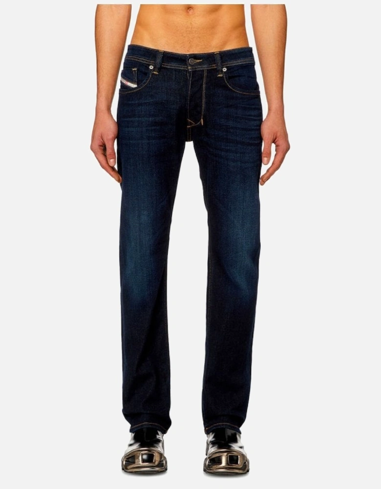 Larkee Straight Leg Denim Mid Blue 009zs