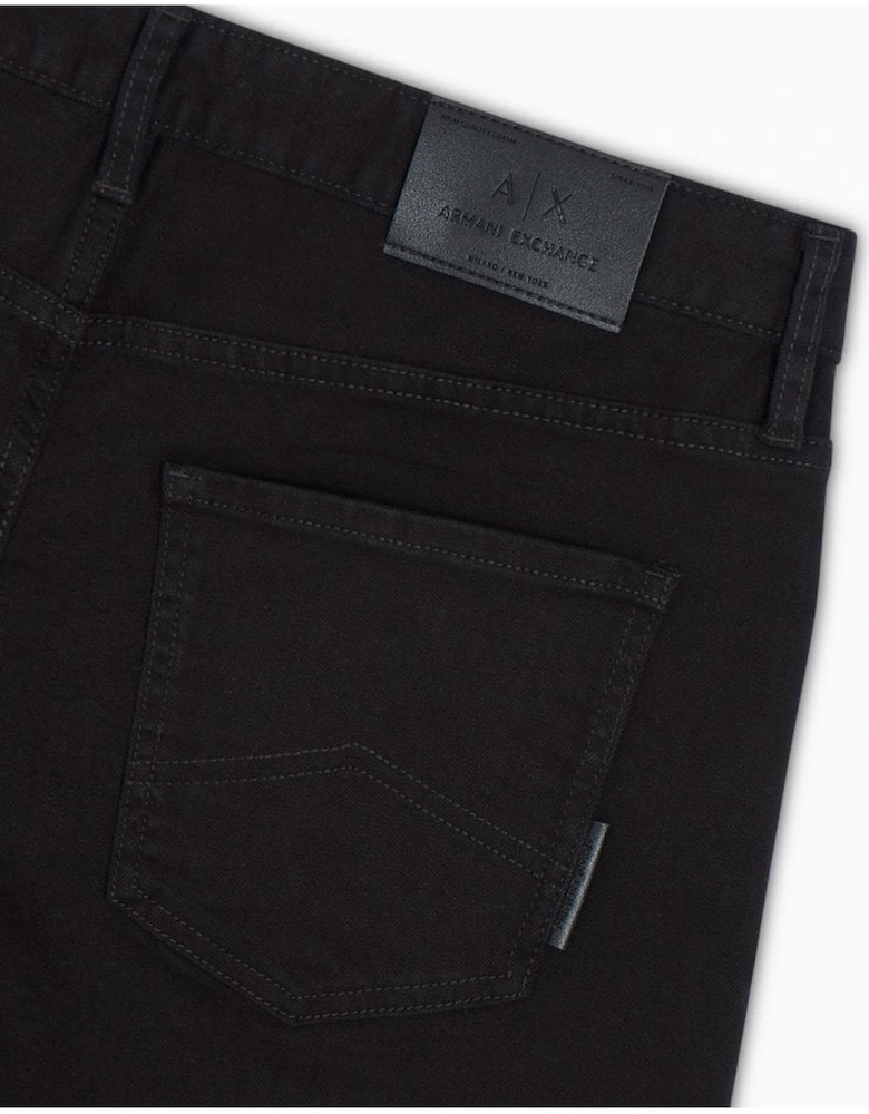 5 Pocket Slim Jean Black
