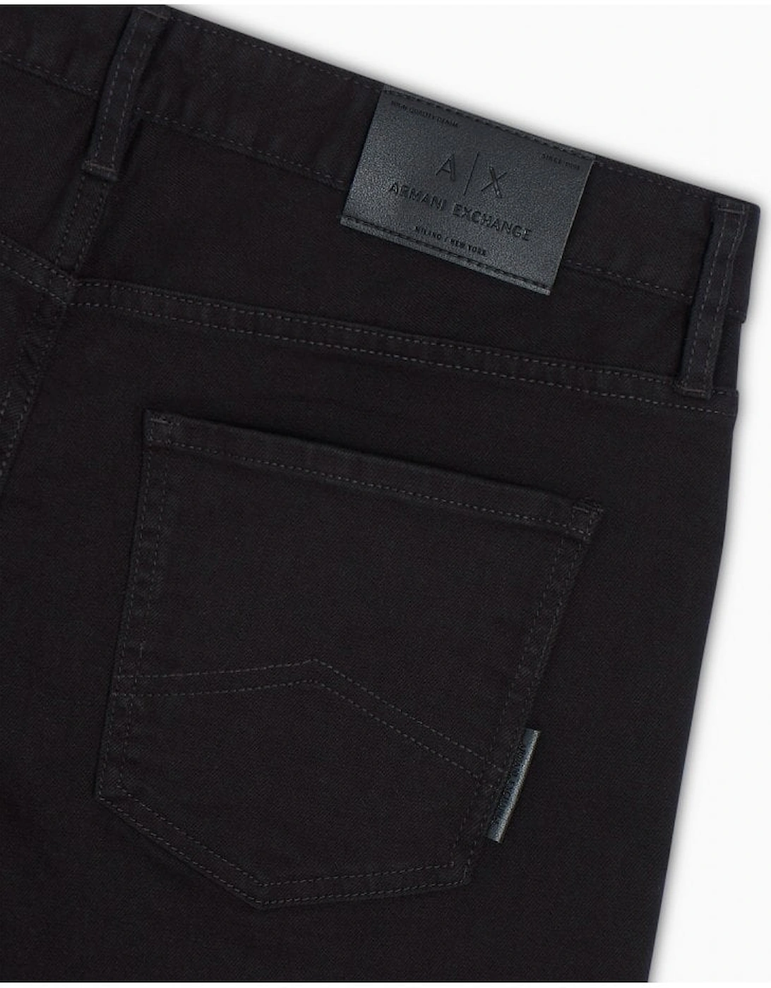 5 Pocket Slim Jean Black