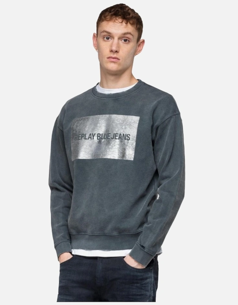 blue jeans mens sweatshirt 099