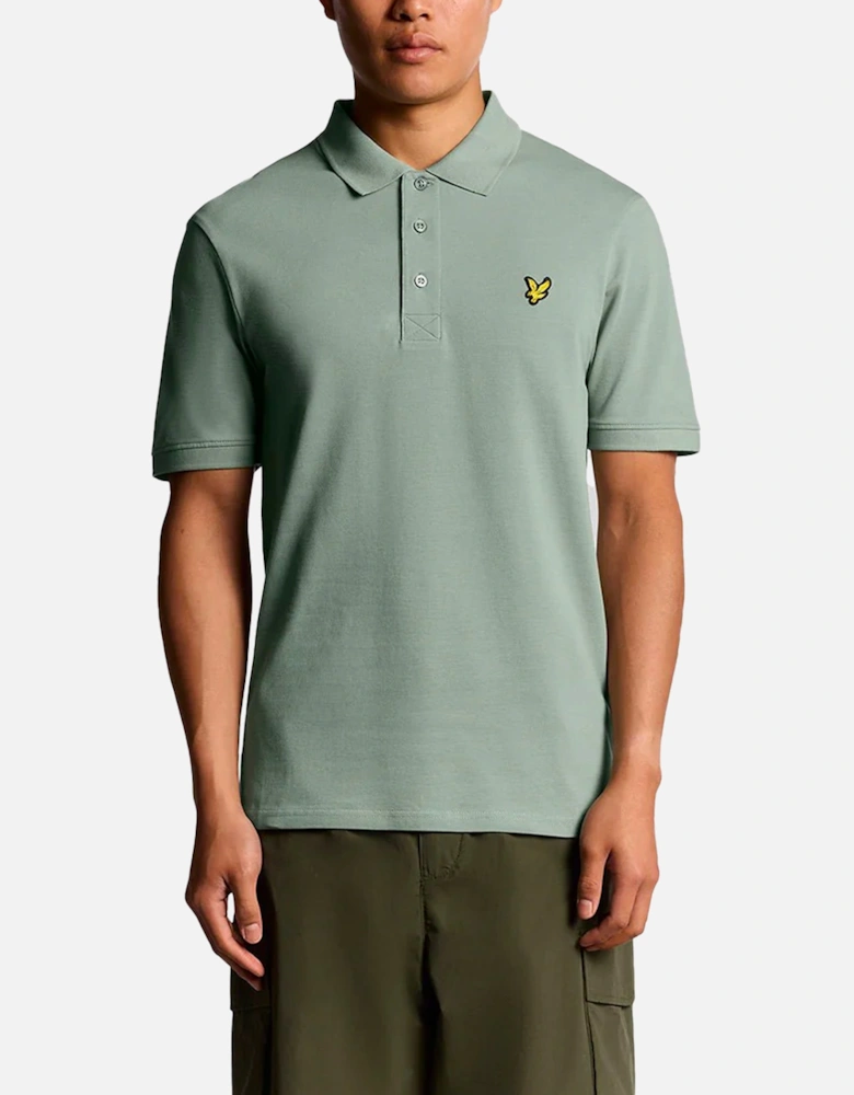 Plain Polo Shirt Cold Mint