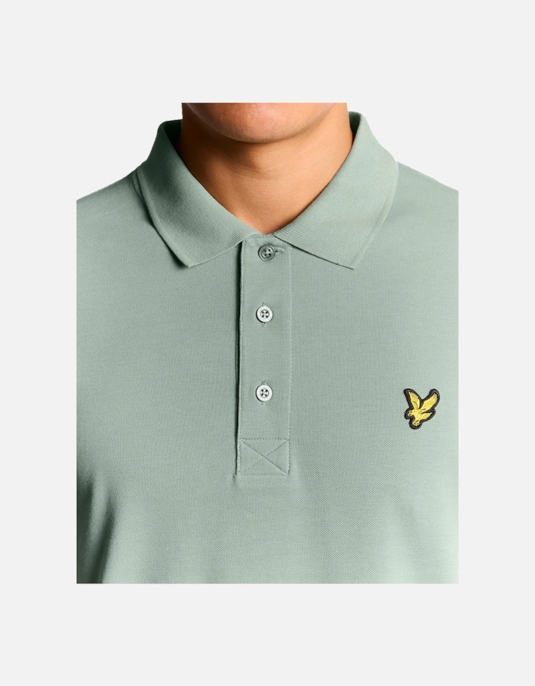 Plain Polo Shirt Cold Mint