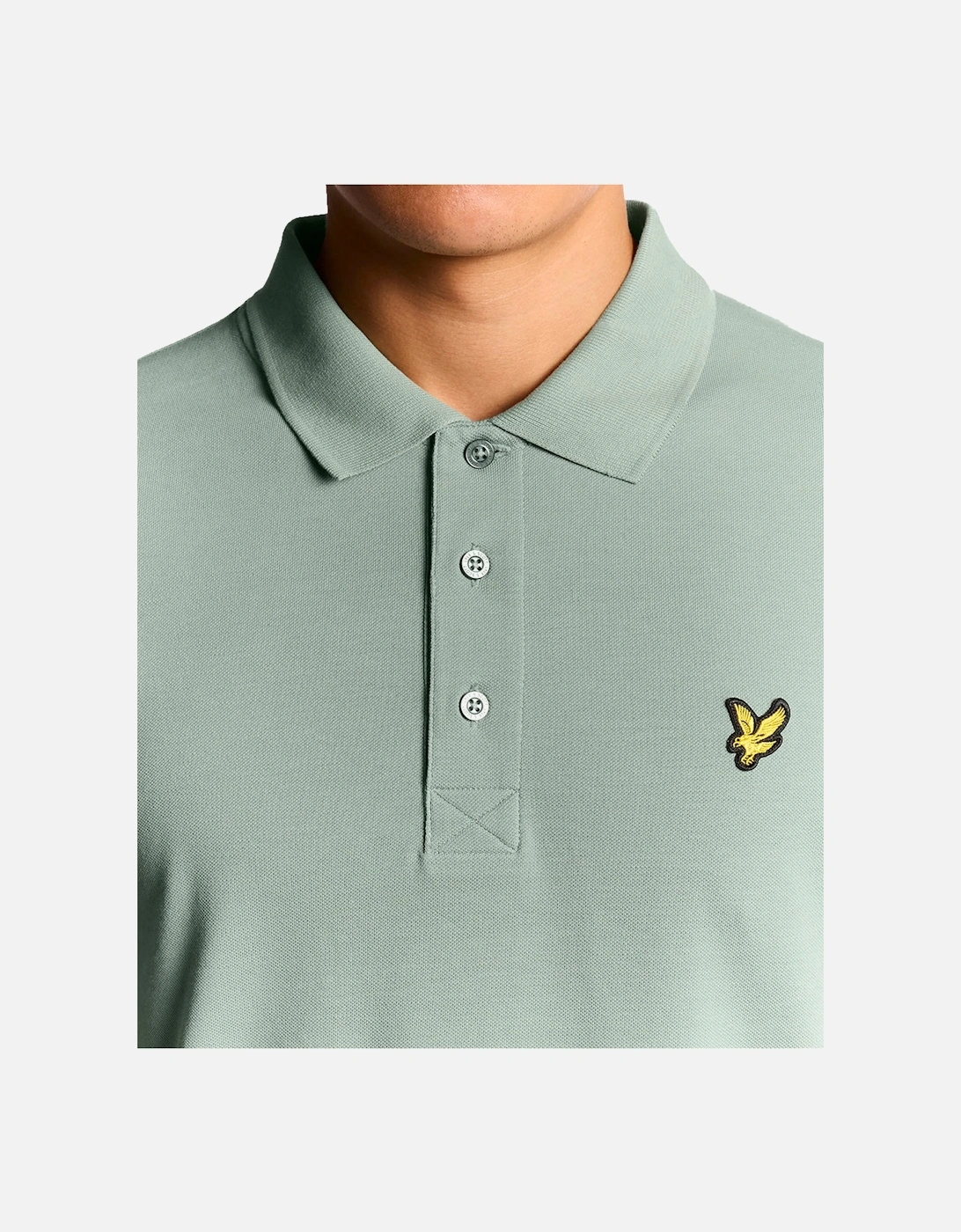 Plain Polo Shirt Cold Mint