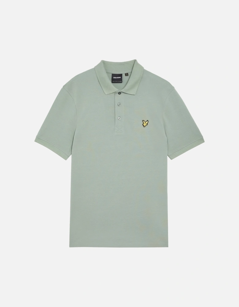 Plain Polo Shirt Cold Mint