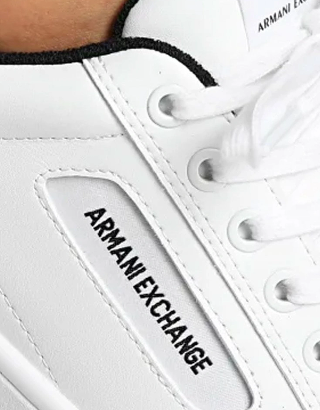 Leather Trainers White