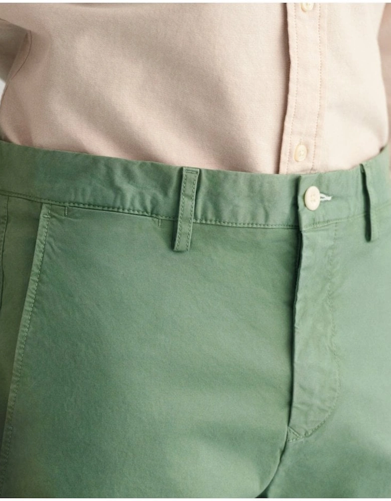 Slim Sunfaded Shorts Kalamata Green