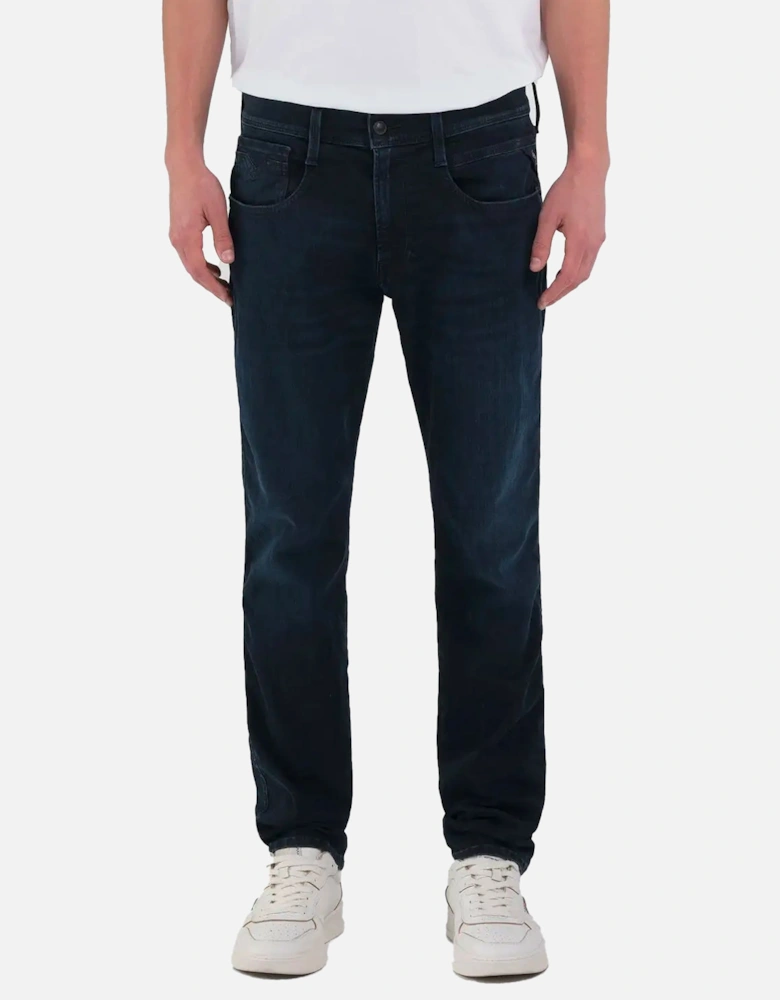 Hyperflex Eco Plus sustainable denim Anbass Slim Fit jeans Dark Blue 007