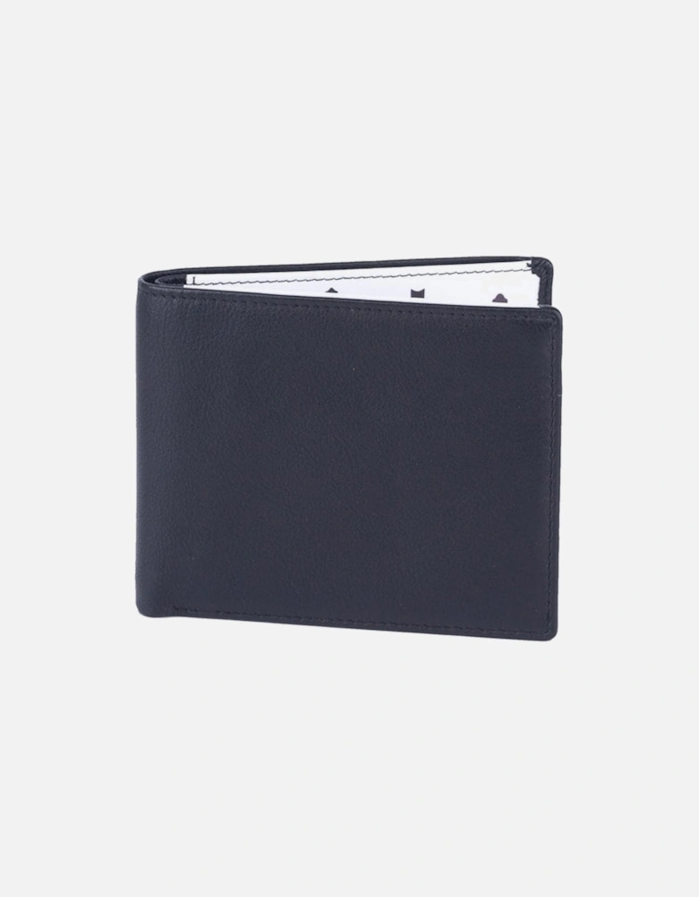 Mens Notecase Wallet Guitars Inner Black