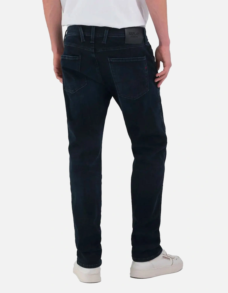 Hyperflex Eco Plus sustainable denim Anbass Slim Fit jeans Dark Blue 007