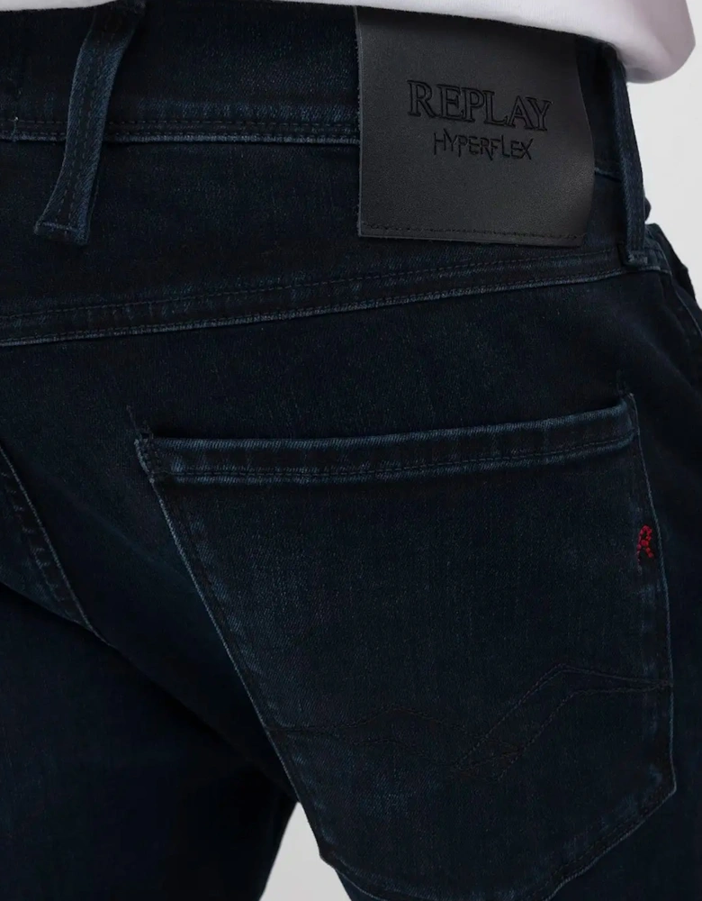 Hyperflex Eco Plus sustainable denim Anbass Slim Fit jeans Dark Blue 007