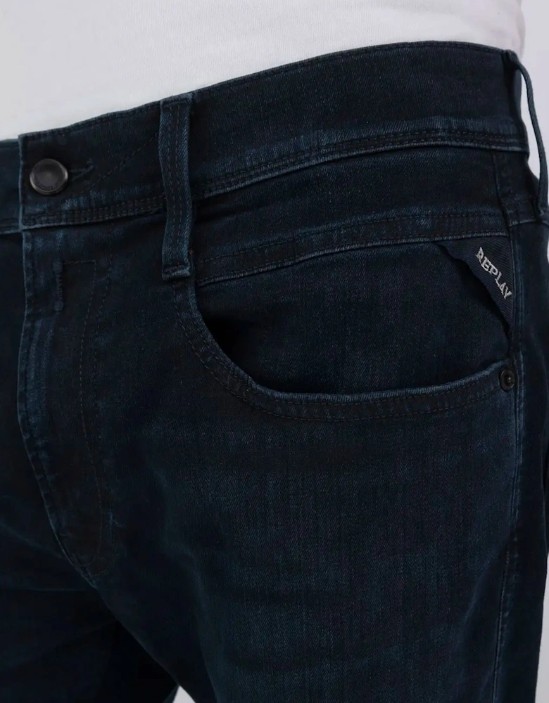 Hyperflex Eco Plus sustainable denim Anbass Slim Fit jeans Dark Blue 007