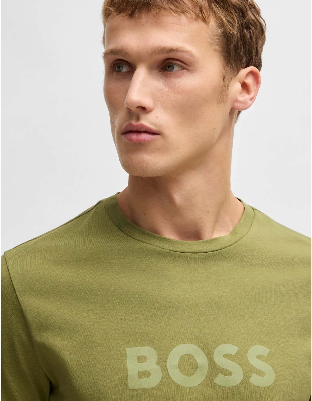 Logo Print Beach T-Shirt