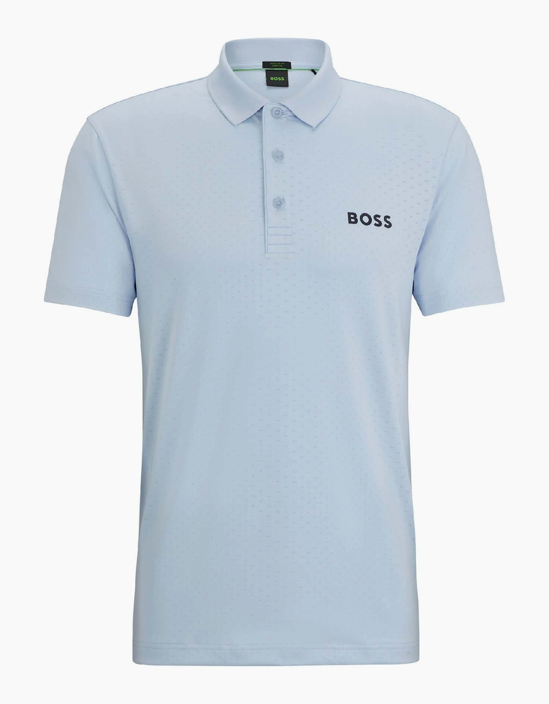 Hugo Boss Men's Paddytech Contrast Logo Polo Shirt - Purple - Size: 44