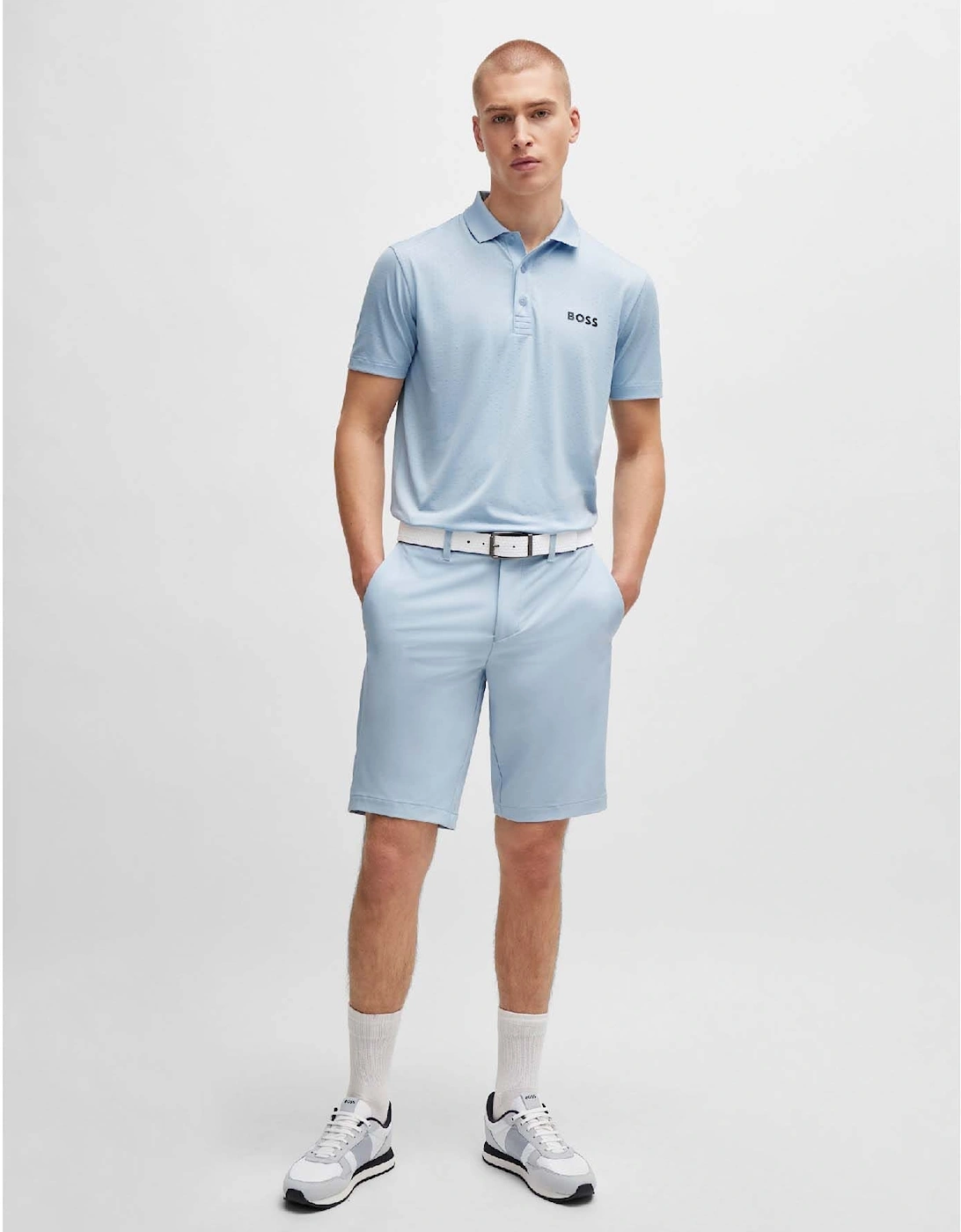 Paddytech Contrast Logo Polo Shirt