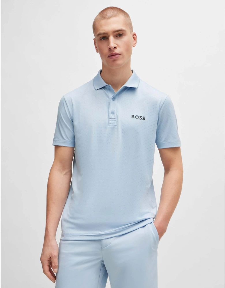 Paddytech Contrast Logo Polo Shirt