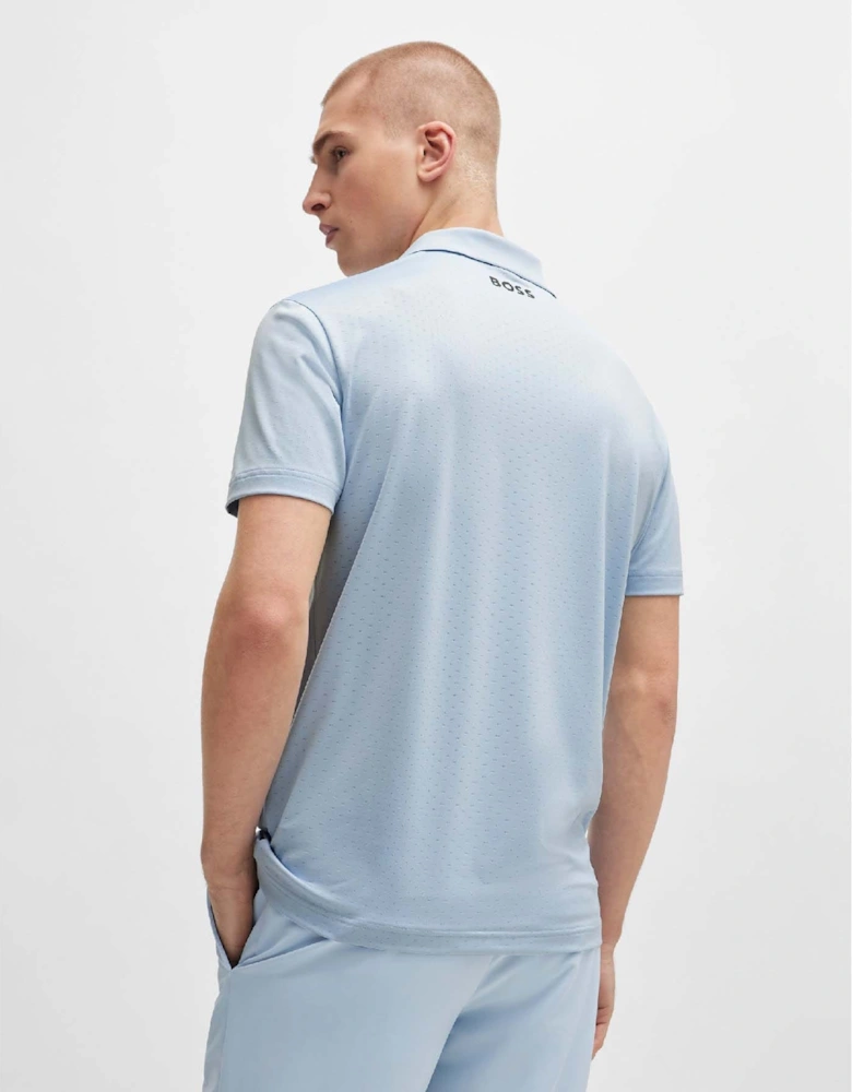 Paddytech Contrast Logo Polo Shirt