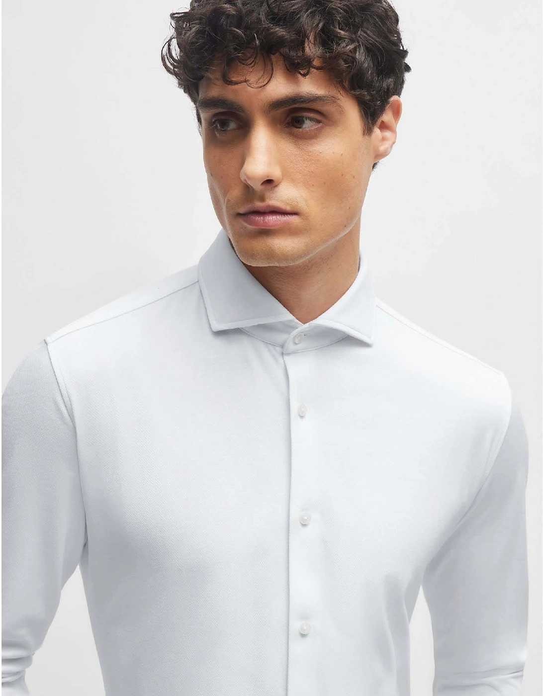 P-Hank-Spread-C1-222 Slim Fit Shirt