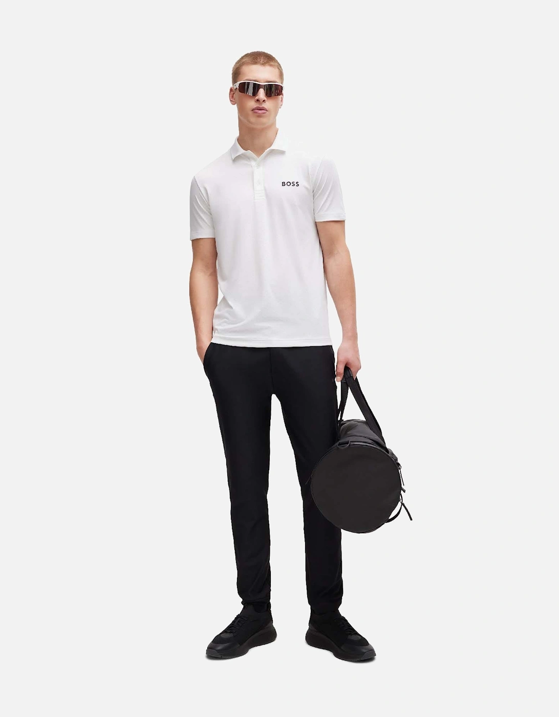 Paddytech Contrast Logo Polo Shirt