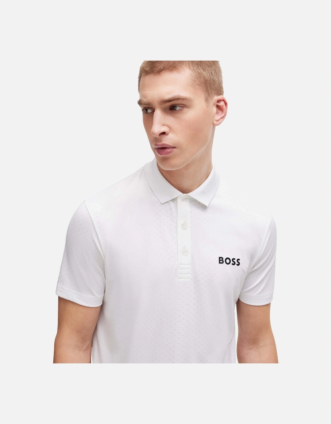 Paddytech Contrast Logo Polo Shirt