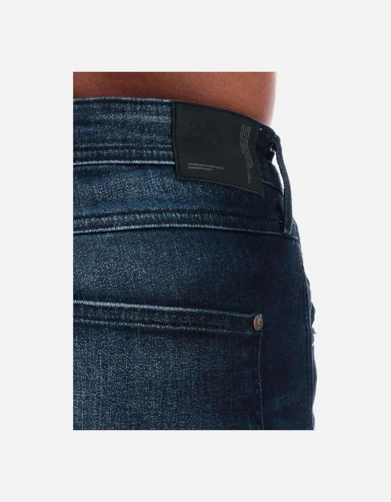 Mens Maylead Dark Wash Slim Fit Jeans