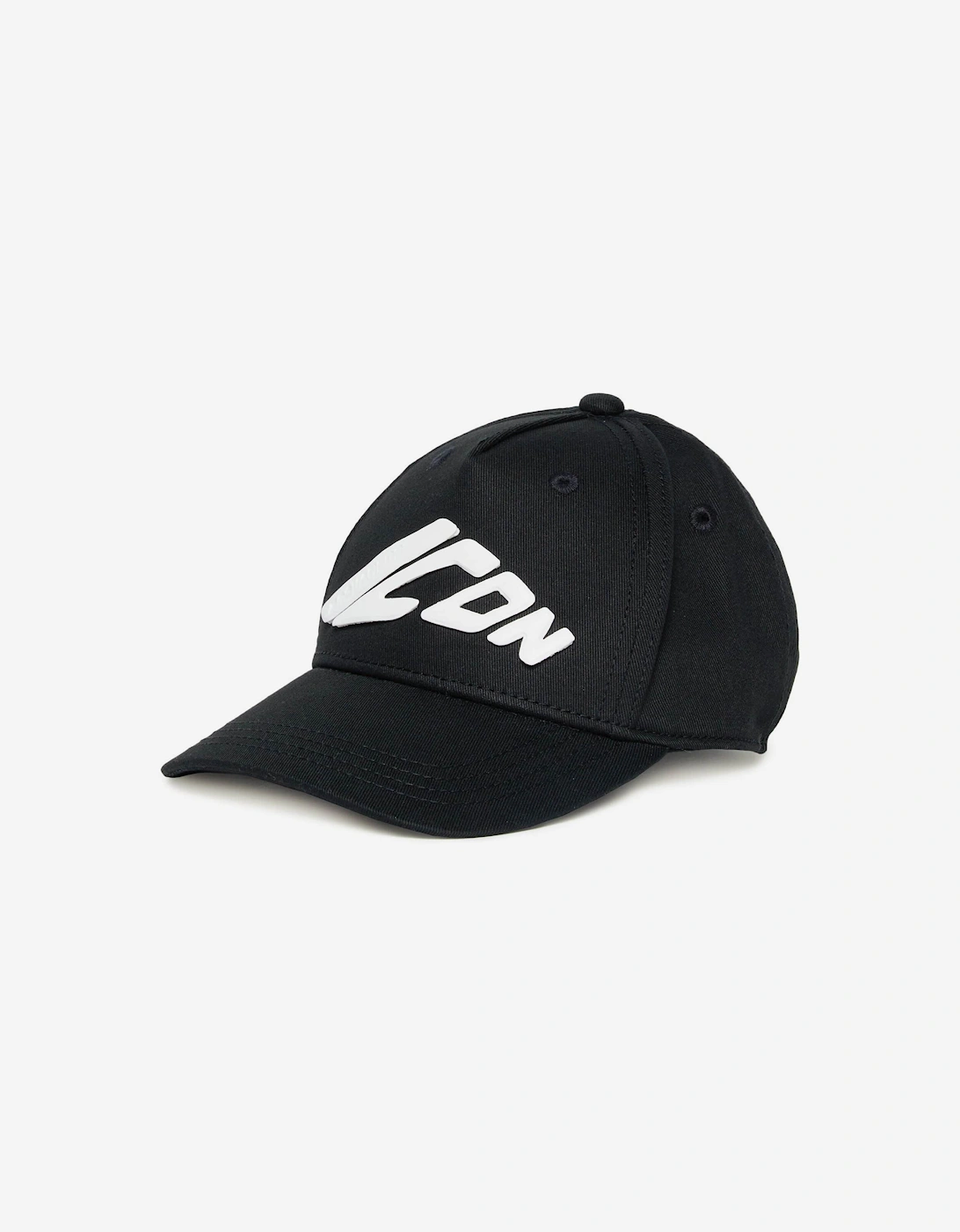 Kids Icon Logo Cap in Black, 5 of 4